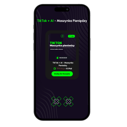 TIKTOK + AI czyli maszynka pieniędzy